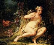 Jean-Baptiste marie pierre The Temptation of Eve oil painting on canvas